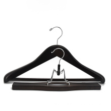 high quality custom wooden skirt luxury hanger for pants